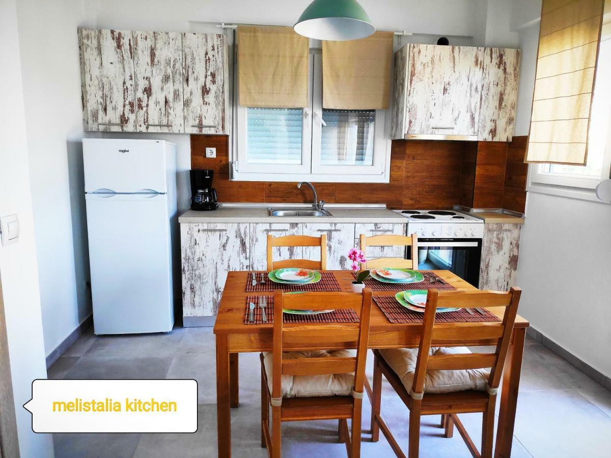 Melistalia appartments Nea Michaniona Esterno foto